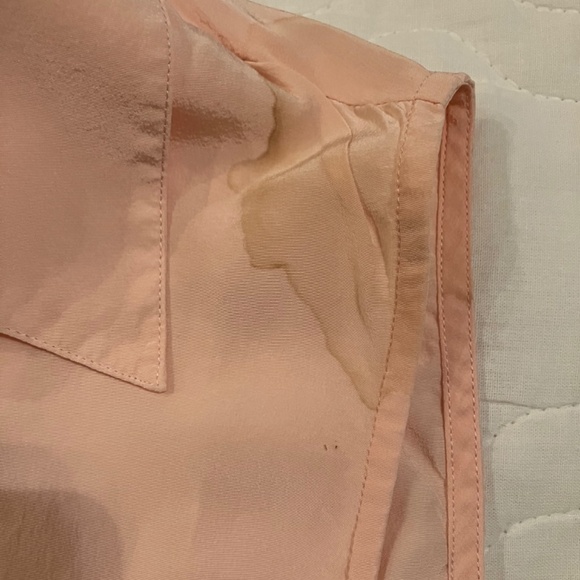 Lot of 2 JONES WEAR 100% SILK Floral Button-Down Top - Picture 7 of 9